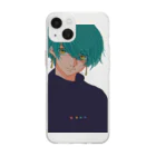 ぽんの中性 Soft Clear Smartphone Case