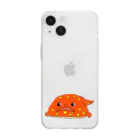 ふうりんの深海魚　ふさお Soft Clear Smartphone Case