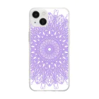 yuamamashopの2歳児あーと Soft Clear Smartphone Case