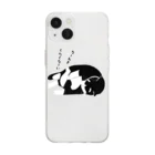 穏やかな猫の穏やかな猫 Soft Clear Smartphone Case