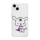 handmade asyouareの魔法戦士のお供 Soft Clear Smartphone Case