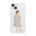 ひなしゅしゅのひなしゅしゅのワンピース Soft Clear Smartphone Case