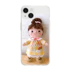 ゆうばあばチャンネルのおひさまちゃん Soft Clear Smartphone Case