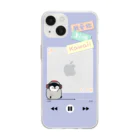 DECORの心くばりペンギン　推しと一緒に！ver. Soft Clear Smartphone Case