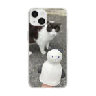 KaniccoCeramicsの🐈🐱 ソフトクリアスマホケース