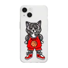 春風工房のバスケ🏀あもちゃん Soft Clear Smartphone Case