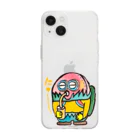 Gemo こうだともこのにゅー Soft Clear Smartphone Case