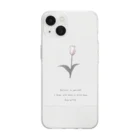rilybiiのShabby Chic , Tulip . Soft Clear Smartphone Case