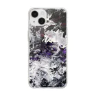 SUMMER_deepseaのangry 〜怒り〜 Soft Clear Smartphone Case