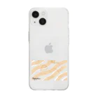 t.t._graphic_and...のおさむのハンドドリップ Soft Clear Smartphone Case