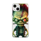 Punkish ZombiesのPunkish Zombies / パンキッシュゾンビ #188 Soft Clear Smartphone Case
