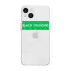 65narrowのBLACK THUNDER Soft Clear Smartphone Case