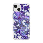 デジタルアート 萬福亭のAMETHYST Soft Clear Smartphone Case