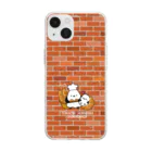 crystal-koaraの十勝ほんわかシマエナガ【Bakery】 Soft Clear Smartphone Case