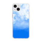 IHYLIのSky/blue Soft Clear Smartphone Case