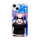 リネイル@Vtuber　のパンク衣装シリーズ１ Soft Clear Smartphone Case