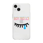 parallel spaceのCRY FOR ME Soft Clear Smartphone Case