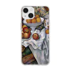 世界美術商店のリンゴとオレンジ / Apples and Oranges Soft Clear Smartphone Case