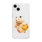 GOTTE🐹STOREの助六の日常（ちゅこく） Soft Clear Smartphone Case