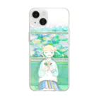 始発ちゃんの七つ下りの雨 Soft Clear Smartphone Case