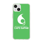 CAFE GAPAO THE SHOPのカフェガパオ公式ロゴグッズ ソフトクリアスマホケース