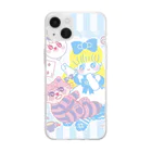 🎀りぼんぱ～ら～🎀の童話展のアリス Soft Clear Smartphone Case