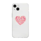 WAVY ONLINE SHOPのLOVE KINGS Soft Clear Smartphone Case