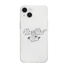 shiiih0のとりお Soft Clear Smartphone Case