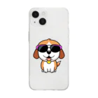 R&N PhotographyのPerrito Soft Clear Smartphone Case