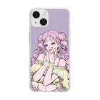 MIORI STOREのアイドルちゃん Soft Clear Smartphone Case