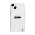 知らんけどストアの知らんけどアイテム_ENFP 広報運動家 Soft Clear Smartphone Case