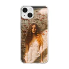 Melting DreamsのTapestry girl Soft Clear Smartphone Case