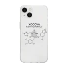 DRIPPEDのXOCOVA C22H17ClF3N9O2-ゾコーバ-(Ensitrelvir-エンシトレルビル-) Soft Clear Smartphone Case