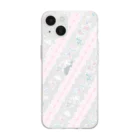 B.A.B.YのB.A.B.Y 5th Anniversary / Nursery Lace柄 Soft Clear Smartphone Case