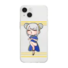 ごくつぶ屋のチャイナガール(自画像) Soft Clear Smartphone Case