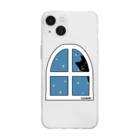 shiropurinのおやすみねこ Soft Clear Smartphone Case