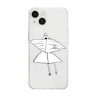 鳥女の夢の鳥女 Soft Clear Smartphone Case
