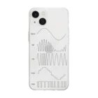 monaural-soundのいろいろな変調方式 Soft Clear Smartphone Case