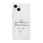 PEZのPeople in the last scene of grade pre-1 test Soft Clear Smartphone Case