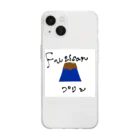 Sky00のふじさんプリン Soft Clear Smartphone Case