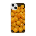 らぴろぱのらぴろぱ　金柑の甘煮 Soft Clear Smartphone Case