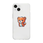 koupekoのアニマルフレンズ Soft Clear Smartphone Case