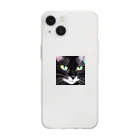 CAT GPT?のイケメンの心得 Soft Clear Smartphone Case