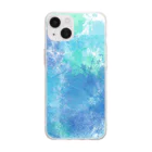 ウミノツキのOCEAN Soft Clear Smartphone Case