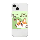 ロイ@イラストレーターHEXANFT販売美麗イラスト描きますのPLAY WITH ME Soft Clear Smartphone Case