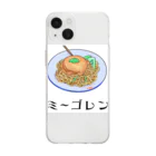 toko-tenのミーゴレン Soft Clear Smartphone Case