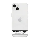 KENBO_OFFICIALのKENBOマークシリーズ第一弾（KENBO_OFFICAL） Soft Clear Smartphone Case