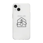 MUTEPOTENSHINのPAWS LIFE Soft Clear Smartphone Case