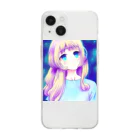 the blue seasonのアクエリアス Soft Clear Smartphone Case