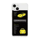 F-LOsT-Jack Arms shopの黄Fの記憶 Soft Clear Smartphone Case